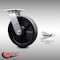 Service Caster 8 Inch SS Glass Filled Nylon Swivel Caster with Roller Bearing and Swivel Lock SCC-SS30S820-GFNR-BSL - alternate 2